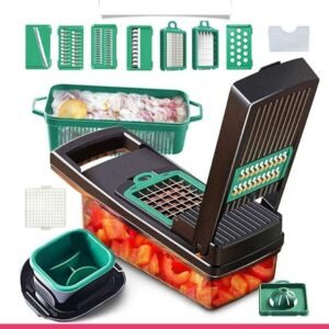 13in1 Multifunctional Vegetable Chopper, Slicer, Nicer Dicer