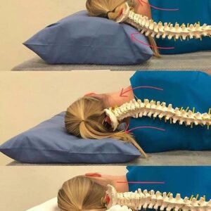 Premium Orthopedic Memory Foam Pillow – Neck & Spine Support