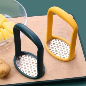 Plastic Handle With Stainless Steel Potato Masher