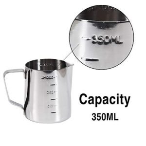 Stainless Steel Milk Frothing Pitcher – 350ML