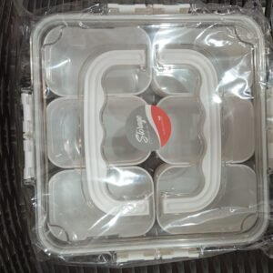 Detachable Dividers Portable Spice Box